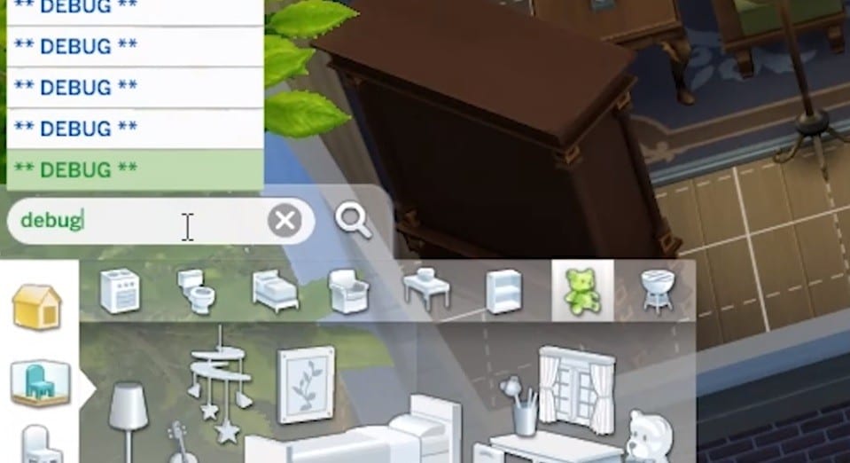 sims 4 unlock all items in build mode cheat